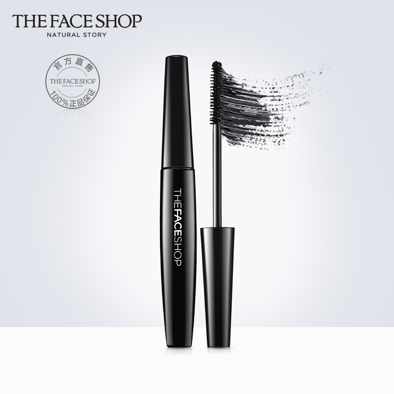 The Face Shop 大肚子黑杆睫毛膏 纤长卷翘浓密韩国官网正品