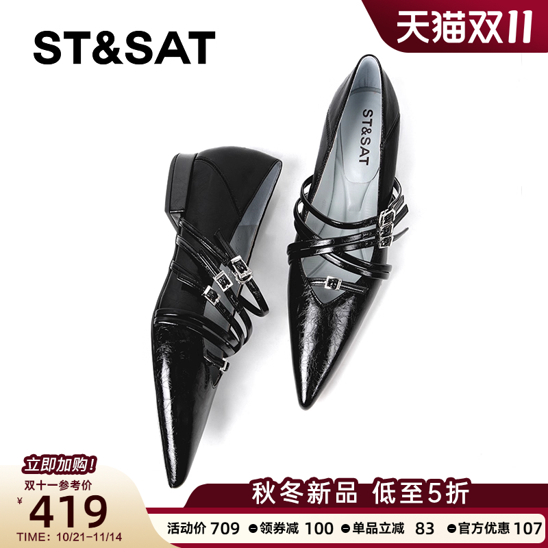 星期六法式玛丽珍鞋女2025新款