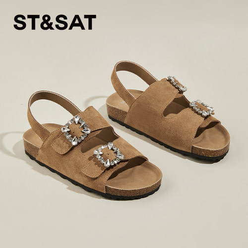 星期六官方旗舰店正品2026勃肯鞋