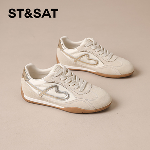 星期六厚底德训鞋女2026春季新款运动休闲鞋巨好看阿甘鞋软底板鞋