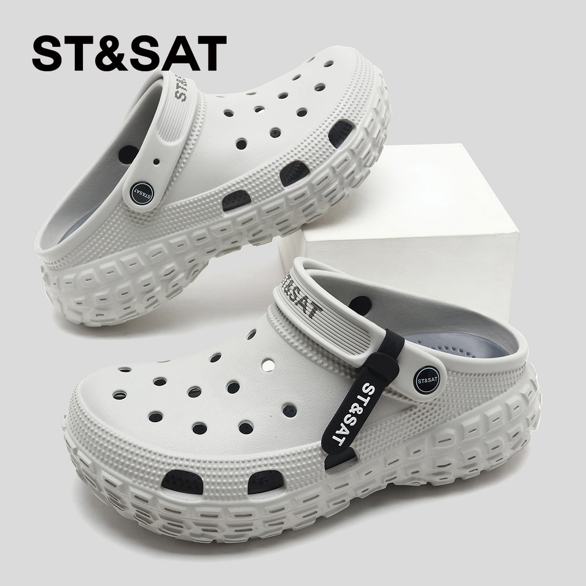 星期六夏季新款凉拖鞋透气软底百搭男士凉鞋外穿防水沙滩鞋凉男鞋