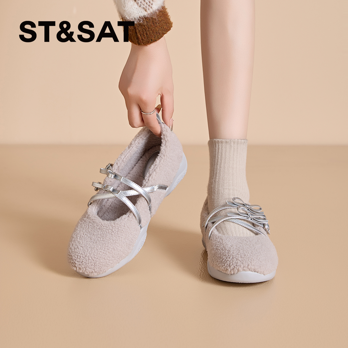 星期六女鞋2025新款勃肯鞋