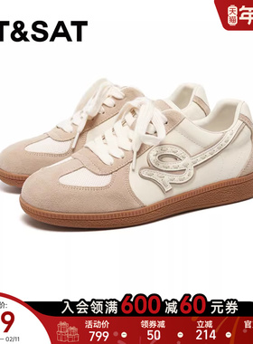 星期六休闲鞋2026春款时尚潮流百搭经典复古式时尚女鞋SSE1112010