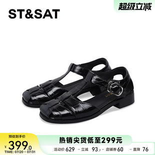 舒适女鞋 星期六罗马凉鞋 户外透气百搭夏季 夏季 SSC2115B0M 新款
