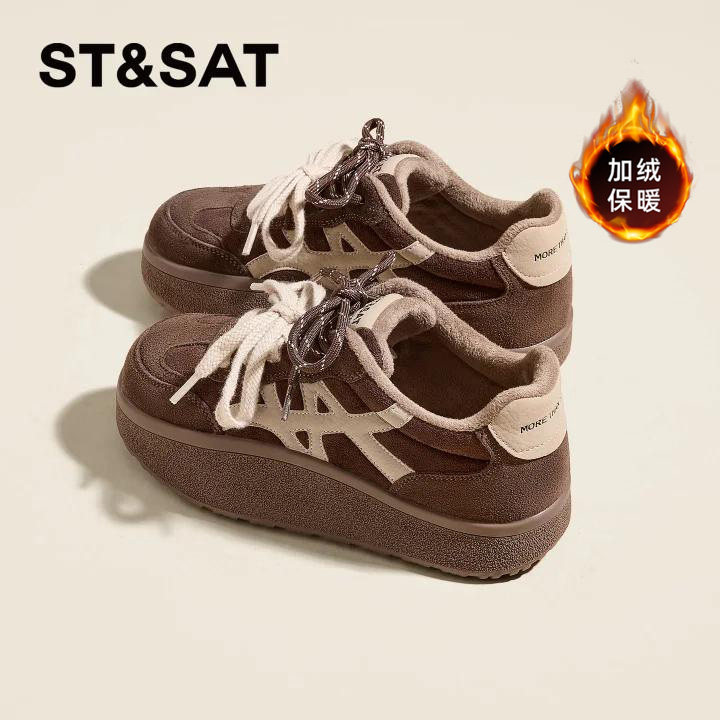 星期六德训鞋女款2025新款冬季