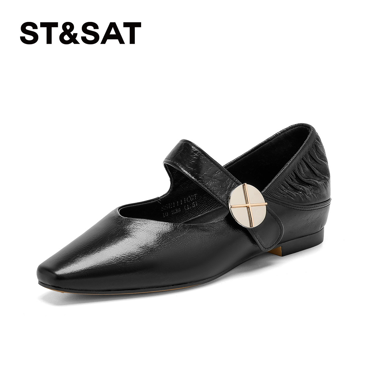 星期六方头玛丽珍单鞋女2026新款春季一字扣带鞋透气低跟深口单鞋,女鞋,玛丽珍鞋,淘宝优惠券,粉丝福利购,淘宝优惠卷