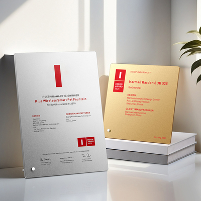 奖牌授权牌定制证书经销授权书授牌荣誉证书聘书金属台卡摆台