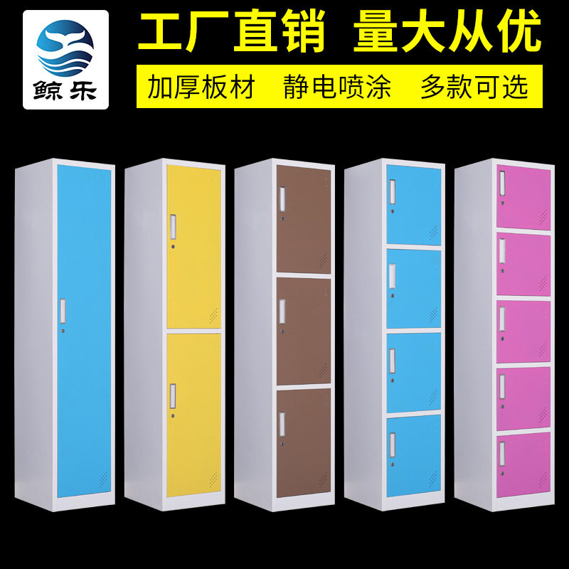 厂家直销拆装单门彩色更衣柜健身房游泳馆浴室澡堂宿舍员工