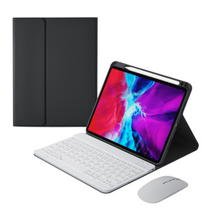适用苹果iPadpro110.9.7保护壳上笔槽磁吸拆分蓝牙键盘皮套鼠标光