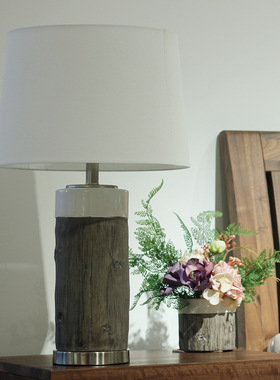 新品浮雕陶瓷台灯卧室床头灯具灯饰简约家居摆件高档酒店用品