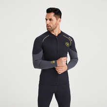 ZCCO1.5MM潜水服分体上衣长袖浮潜衣防寒保暖潜水衣大码冲浪衣