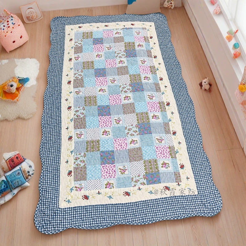 全棉夹棉绗缝家用沙发垫