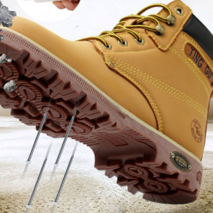 男鞋 钢头鞋 防砸防刺穿工作鞋 防臭防滑耐磨鞋 工地鞋 德国进口劳保鞋