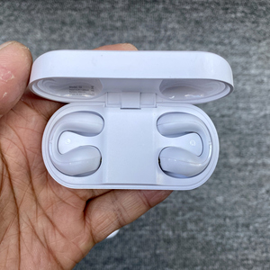 捡漏 仓略微黄耳机 唐迈q2开放式无线蓝牙耳机气不入耳运动耳夹式