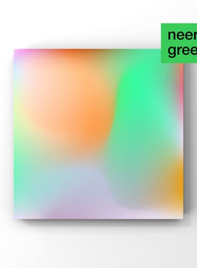 NEERG原创版权装饰画《夏天的味道》 现代抽象渐变油画布艺术挂画