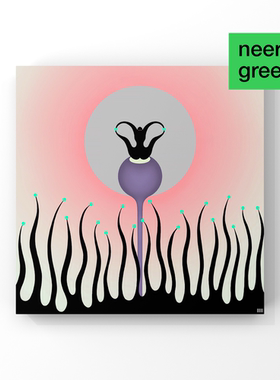 NEERG 太阳和欲望 Layla Saito 艺术家插画装饰画现代抽象挂画