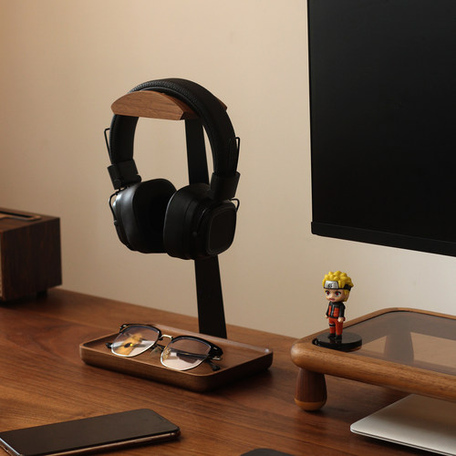 头戴式耳机支架办公桌面通用