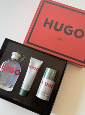 HUGOBOSS雨果男士绿水壶香水套