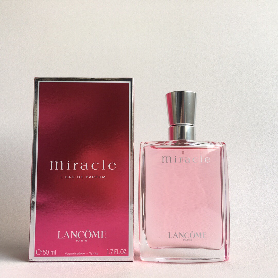 Lancome Miracle兰蔻奇迹淡香水真爱女士持久花香30/50/100ml法国-封面