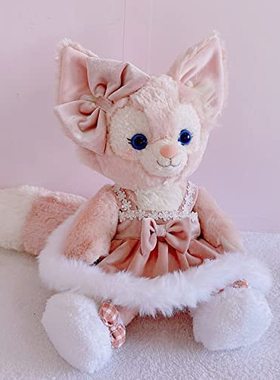 s号玲娜贝儿公仔衣服鞋子圣诞披风裙子套装linabell星黛露穿着替