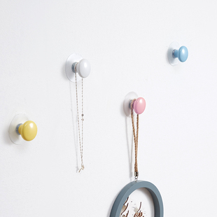 彩色儿童房挂钩创意实木挂衣钩衣帽架挂衣架壁架墙壁墙上玄关门后