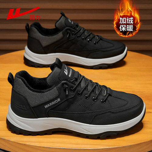 回力棉鞋男款冬季加绒加厚雪地靴