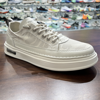 捡漏实体店180+撤柜清仓夏季薄款透气小白男鞋时尚潮流休闲板鞋