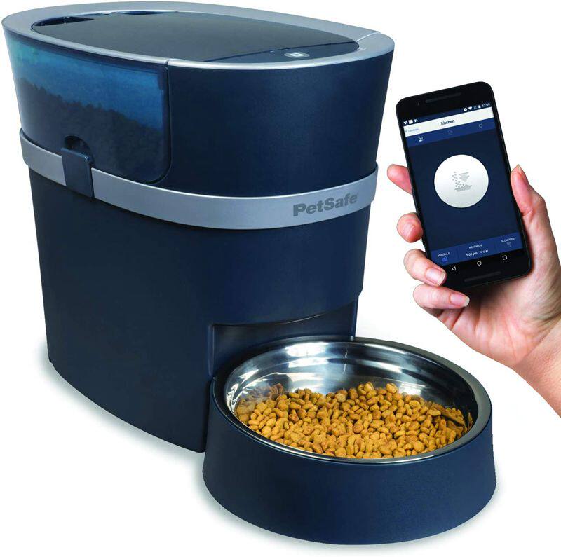 贝适安PetSafe 宠物猫狗智能自动喂食机 远程投食器.