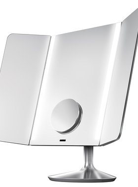 simplehuman Sensor Mirror Pro wideview智能感应化妆镜.