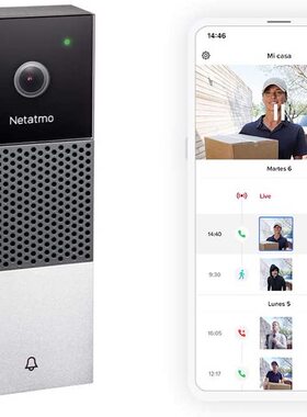 netatmo doorbell智能门禁可视双向对讲wifi门铃homekit.