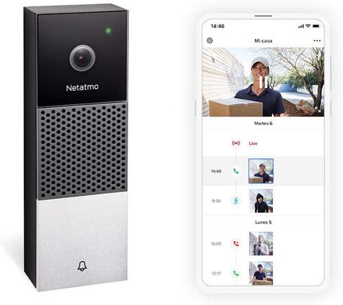 netatmo doorbell智能门禁可视双向对讲wifi门铃homekit.