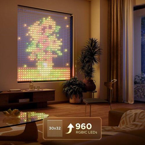 Govee Curtain Lights Pro 升级版960颗 LED 智能变色窗帘灯 灯帘