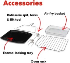 Печь 美国 instant omni plus 10合1多功能智能空炸机对流烤箱110v.