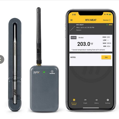 美国ThermoWorks RFX? Wireless Probe 无线烤肉温度计