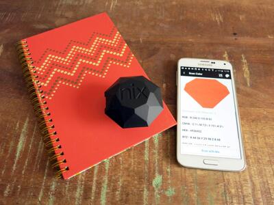 NIX color sensor色彩感应器计师工具笔潘通取色拾色器设色彩.