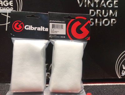 Gibraltar 直布罗陀 减音用毛毡 人造皮底鼓保护垫  SC-BF 鼓配件