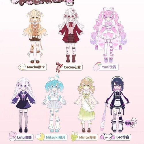 正品闪烁北极星系列盲盒8分BJD潮玩可动人偶周边摆件可爱礼物