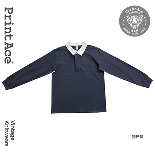 复古桶织重磅7.8盎司长袖 6379 Polo