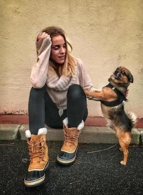 限时清Sorel caribou北极熊户外登山防水防滑雪情侣猎鸭靴东北雪