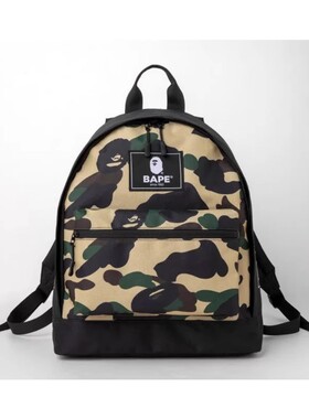 包邮新款热卖日本附录潮人大容量迷彩多功能旅行包学生书包双肩包