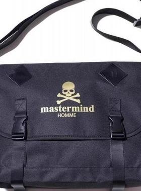 包邮新款热卖人气款*MASTERMIND homme邮差包骷髅斜挎包单肩包