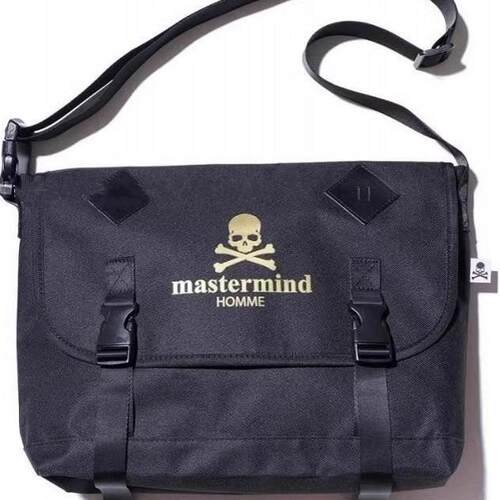 包邮新款热卖人气款*MASTERMIND homme邮差包骷髅斜挎包单肩包