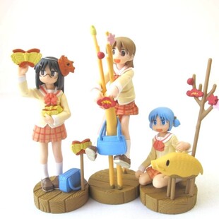 热卖人气日本附录日常麻衣长野原美绪人偶动漫小粘土散货可批