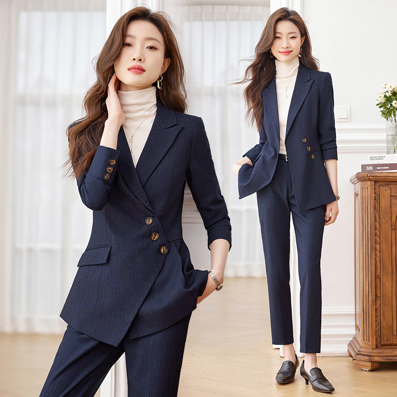 高端职业西装套装女春秋正装2025新款气质女神酒店经理工作服西服