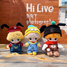 DIMOO娃衣泡泡玛特Dimoo World迪士尼搪胶毛绒挂件衣服现货包邮