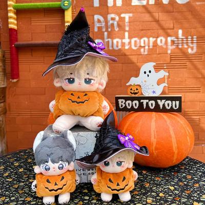 万圣节南瓜棉花娃娃娃衣