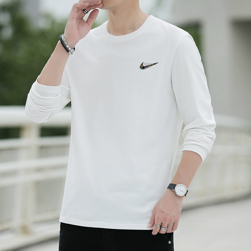 耐克顿薄款纯棉圆领宽松简约t恤
