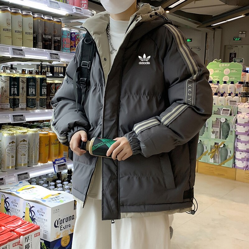 奥莱精选棉衣男冬季新款时尚潮流休闲宽松青少年户外运动保暖外套