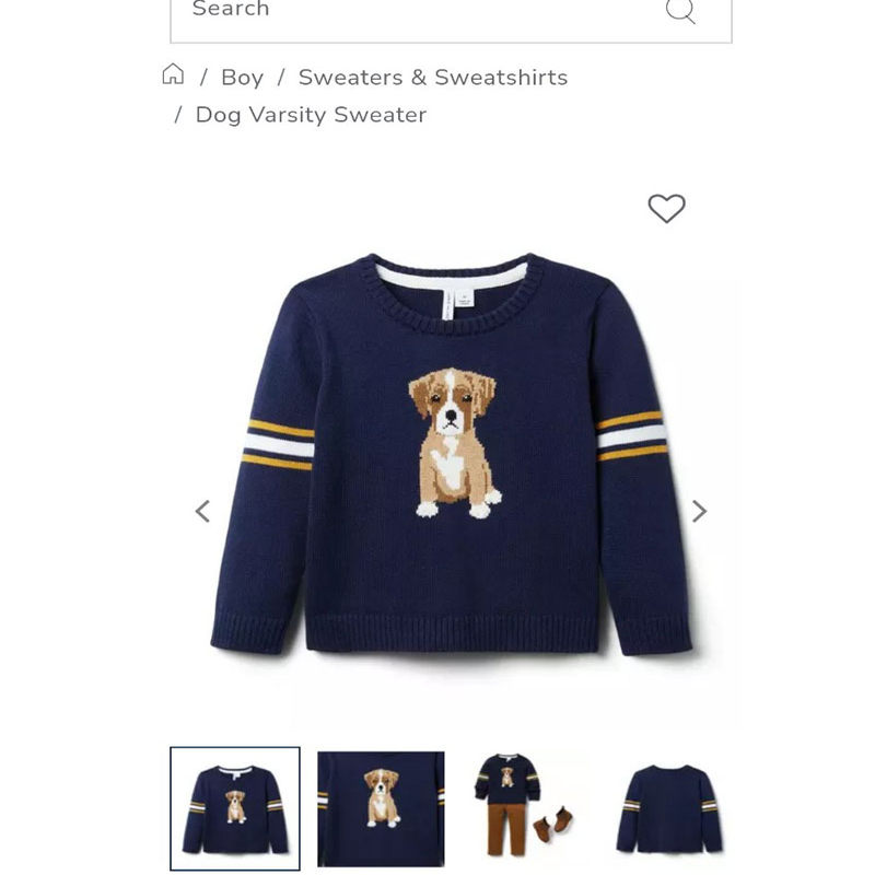 N308   jj出口小童纯棉毛衣针织衫