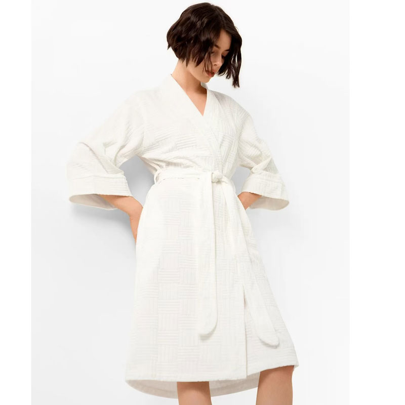 N306对柱 精品女装长短款睡袍 浴袍家居服